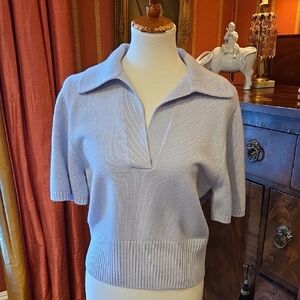 Short Sleeve Cashmere Sweater